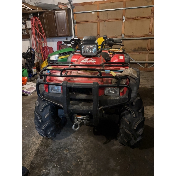 Honda Foreman Rubicon ATV with Winch