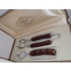 Image 6 : Dip Bowl Set, Mini Cutting Board 10 X 8, Glo Hill Wooden Handle Bar Tools w/ Box and More!