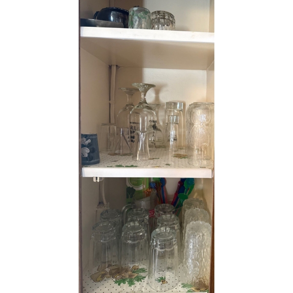 Drinking Glass Collection - Assorted Sizes & Styles