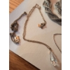 Image 2 : Fashion Jewelry Collection - Rope Chain Necklace Silver Set Hoop Earings & more