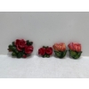 Image 1 : Chalk Flowers, Red Roses and Pink Tulips