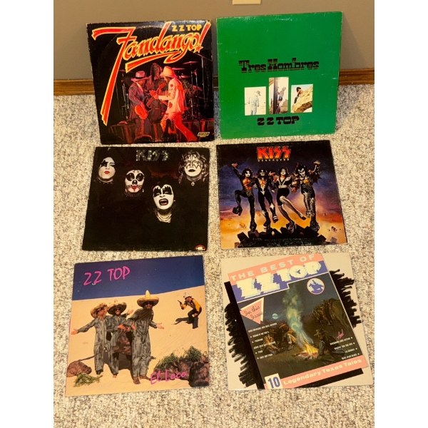 Vintage Vinyl Collection - ZZ Top w/ KISS