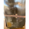 Image 9 : 1920 Neu-Age Luggage Company Wardrobe Trunk. Beautiful Leather Bindings, Made in Calgary 47"x15"