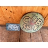 Image 1 : Crab Shack Sign 24" Coke Sign 16"L 8"W
