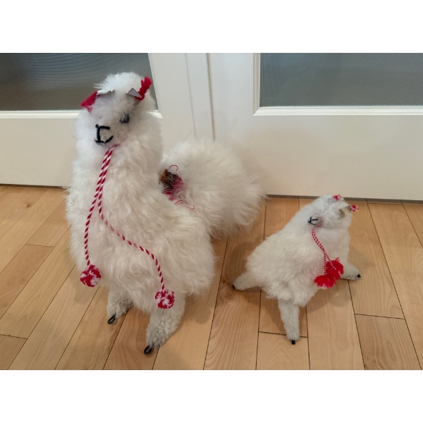 Decorative Llama Mama & Baby 