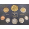 Image 1 : 2002 Royal Canadian Mint Proof Set 1.694 Troy Ounces 92.5% Silver