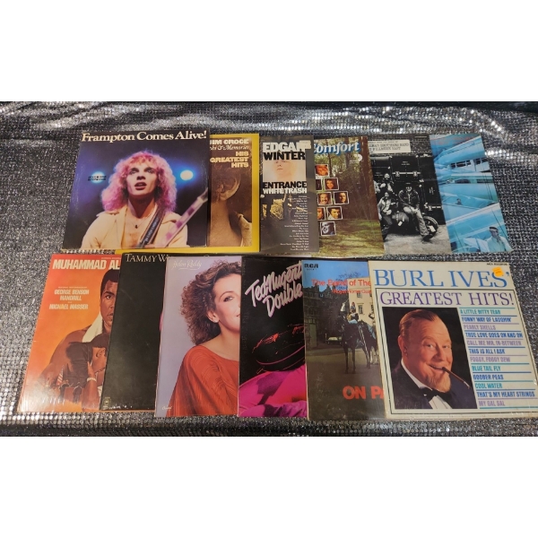 Peter Frampton, Ted Nugent and Other Spicy Musical Artists on Vinyl