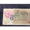 Image 4 : German WW2 Banknote Concentration Camp- Ovanienburg - Jude