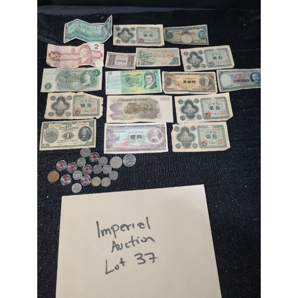 Foreign & Canadian Paper Bills