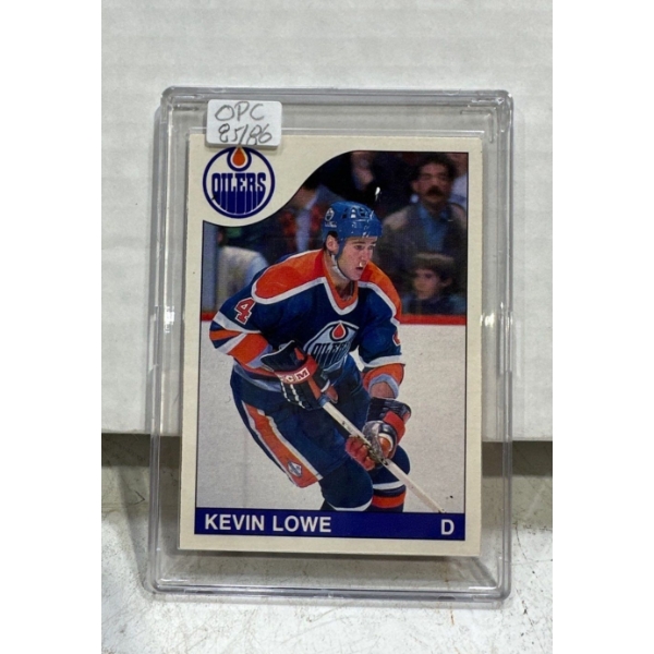 Kevin Lowe O-Pee-Chee 1985/86 signed