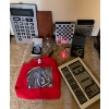 Big Button Calculators w/ Electronic Chess Set Vintage Lighter Glass BP's & More