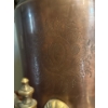 Image 5 : Russian Solid Hand Carved Metal Samovar w/ Metal Kettle  
