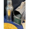 Image 3 : Collection of Vintage Items includes Lazy Susan Crib Board, Mini Milk Bottles, Water Bag And More