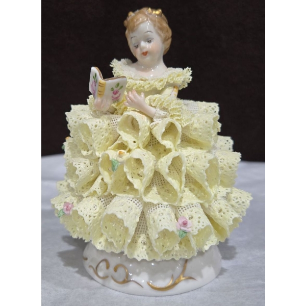 MZ Dresden Porcelain 'Cornelia' Figurine , Sunshine Collection 
