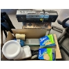 Image 2 : Two chairs, 2 umbrellas, stool, Sony dual tape player some Ziploc sandwich, bags and assortment of o
