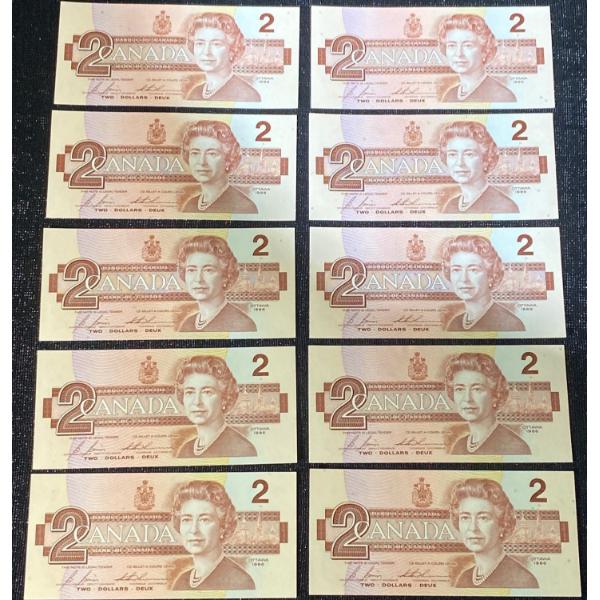 Canadian $2 Bills