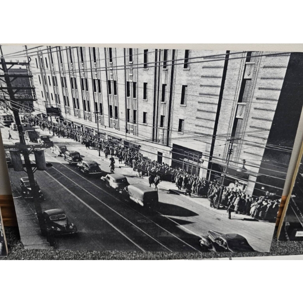 Historical Black-and-White Photographs Featuring Architecture and Cityscapes