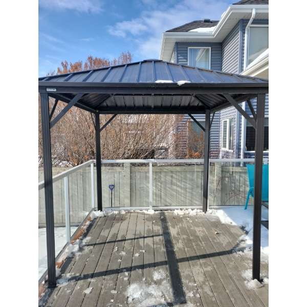 SOJAG Dakota Hardtop Sun Shelter/Gazebo 10ftx10ft