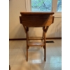 Image 3 : Antique Oak Thomas Jefferson Chair / Stepstool / Ironing Board
