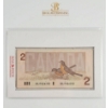 Image 3 : Commemorative 1996 Canada $2 Note and Toonie Set in Display