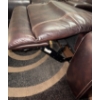 Image 9 : Gorgeous Genuine Leather Modular L Shaped Sofa w/ Power Recliner  109x47x36