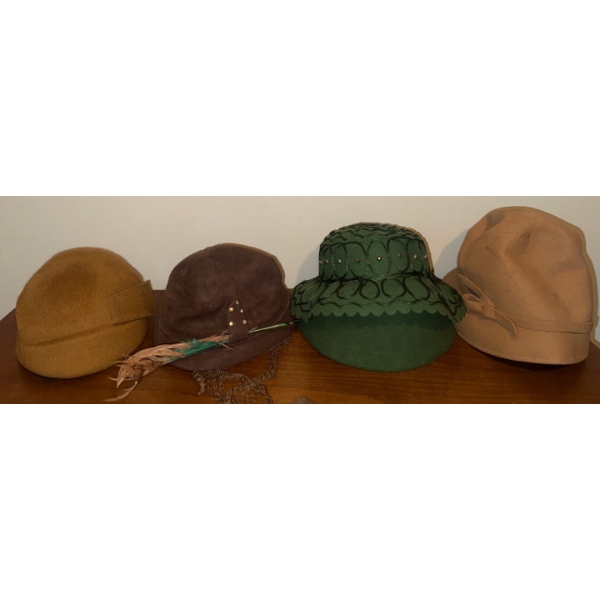 Fancy Hats For Fancy Ladies - Retro Chic Outerwear - Fashion Accessories 