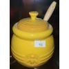 Image 1 : Le Creuset Honey Pot with Dipper 4 T, 4 W with Lid 