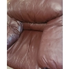 Image 2 : Burgundy Leather Chair 46 W, 35 D, 32 T 