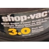 Image 4 : Shop Vac Model QPS30 Wet/ Dry Vac- Used