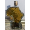 Image 1 : Africa-Shaped Glass Decanter Afrika Safari Premium Blend Whisky, 700ml