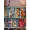 Image 4 : Box Lot of Costume Jewelry Including Necklaces, Bracelets, and Earrings