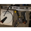 Image 2 : Garage Essentials - 4 Foot Level Flash Lights Tool Tote w/ Contents & more