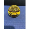 Image 1 : Late 1800s-Early 1900s Glass Fishing Float Beaded by Indigenous Artist