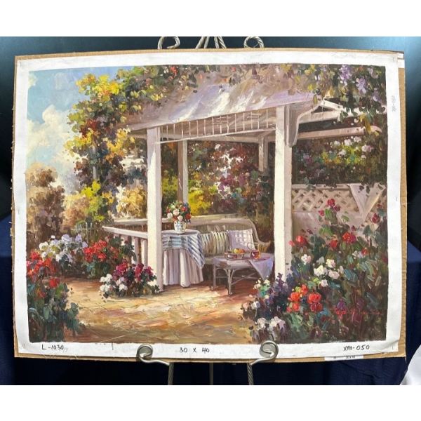 Untitled Gazebo in Garden  40Wx30H