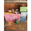 Image 5 : selection of woodworking items including a couple antique oiling cans, bolt bin, full of miscellaneo