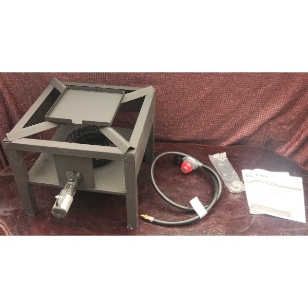 Master Chef Outdoor Propane Burner With Regulator and Manuals