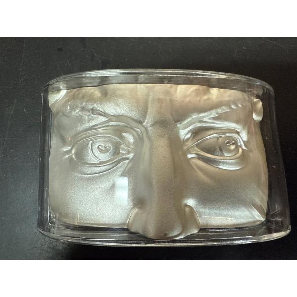 Michelangelo's David Mask 2 Troy Ounce Silver 999 In Plastic Stacker Capsule