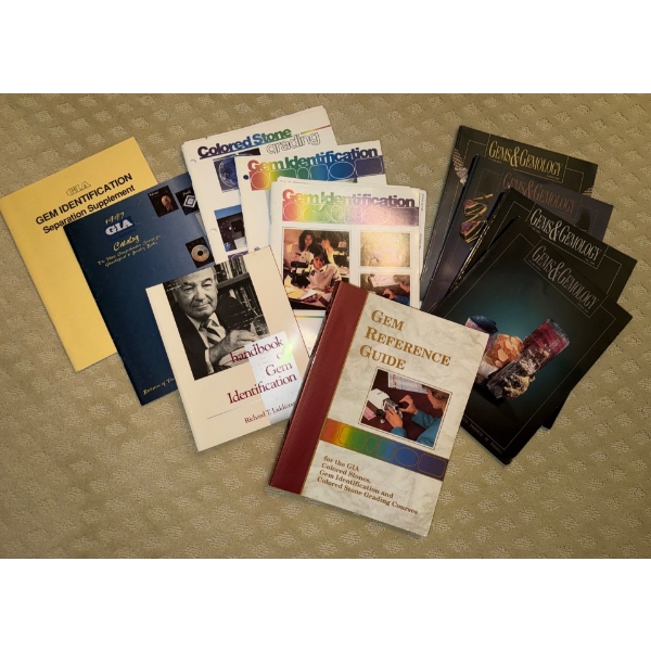 Gemology Text Books - Past & Present 