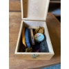 Image 3 : Vintage Valet Stand and Shoe Shine Kit