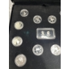 Image 2 : 2010 Vancouver Olympics Sterling Silver Coins and Wafer Set 102.36g 92.5% Silver