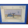 Image 2 : "G Rattery C-18 School", 6/100 Artist: Ken Howard, 22 X 18.5 Framed Under Glass