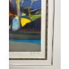 Image 2 : Marcel Mouley Petit Concarneaux little graph in color on ribs paper signed in pencil, lower right