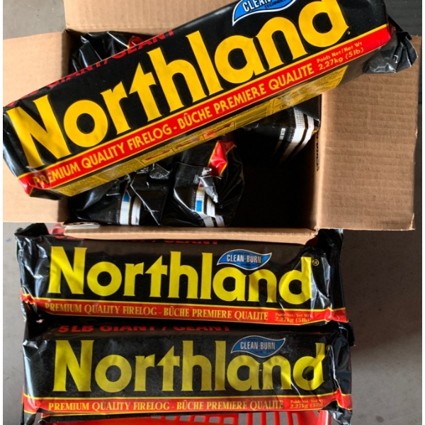 Northland Fire Logs 12 Count NEW