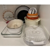 Image 5 : Corningware, Frying Pans, Pyrex, Ninja Magic Bullet w/Attachments plus Cups Bowls Casserole Dishes