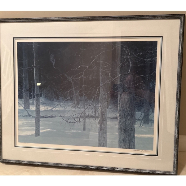 Robert Bateman "Edge Of Night" 41 x 34 9849/25352