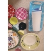 Image 4 : Miscellaneous Kitchen Items Including: Serving Dish w/ Flower 13" Diameter, Pitcher 10 T and More!