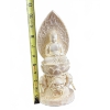 Image 6 : Chinese Carved Resin Temple and Buddha Figure