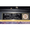 Image 3 : Bobby Orr Signed Photo, #4 Bruins 70 & 72 Stanley Cup and H.O.F 1979, 13 X 15, Framed Under Glass 