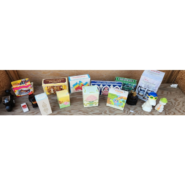 Avon Collectibles and Toy Vehicles Lot