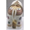 Image 2 : Gorgeous English Royal Crown Derby Bone China Infant Indian Elephant  - 4.5 In Long 